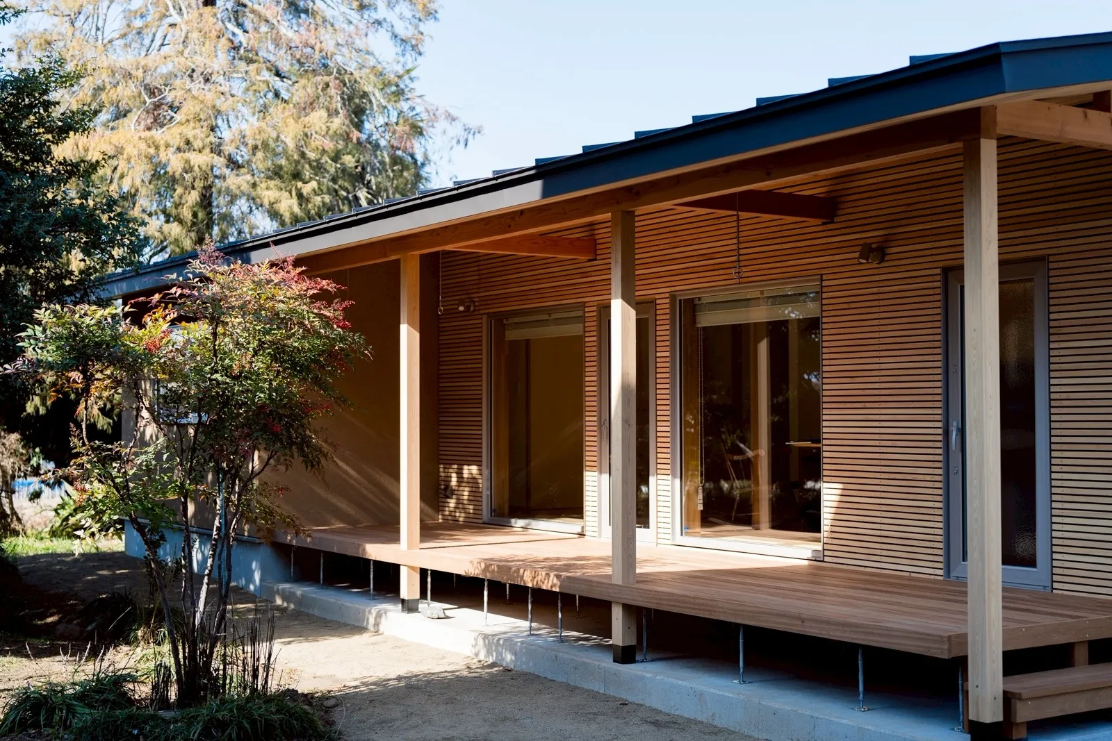 木の質感と暮らす、ひと続きの時間